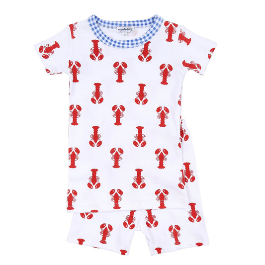 Snappy Lobster Pajamas Short Set