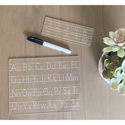 Letters and Numbers Tracing Boards