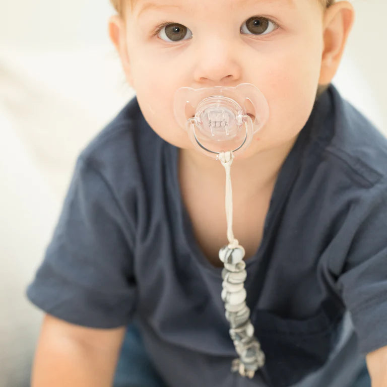 Marble Pacifier Clip