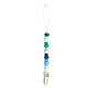 Boy Multi-Blue Pacifier Clip
