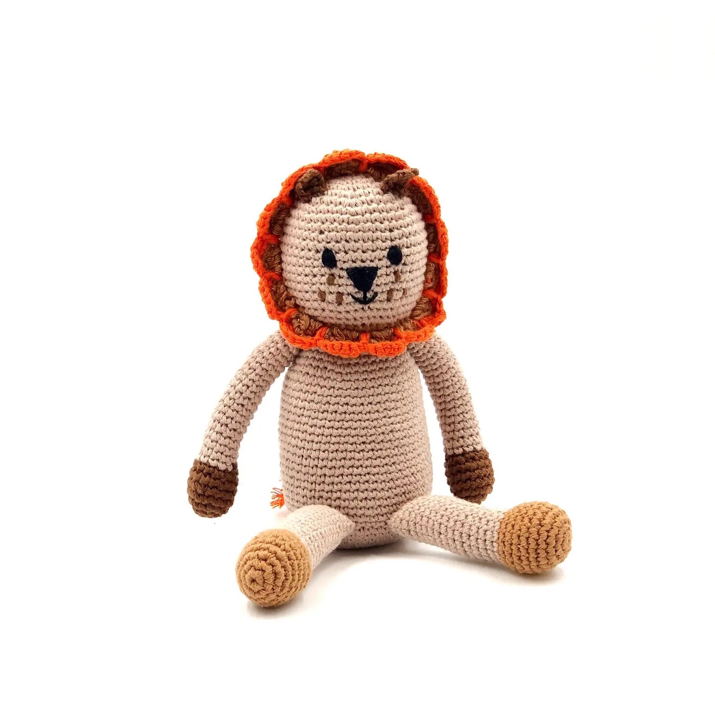 Lion Knitted Rattle