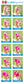 Cross Embroidered Moonstitch Girls Hair Bow
