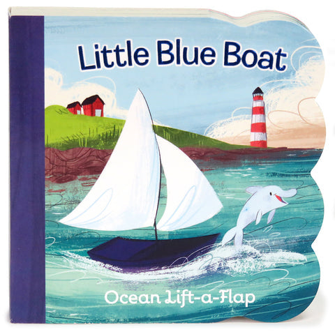 Little Blue Boat Board Book