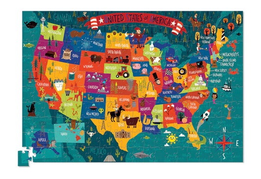 USA 200-Piece Puzzle