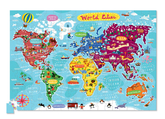 World Cities 200-Piece Puzzle