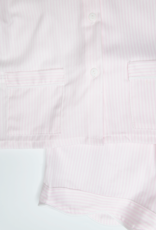 Pink Striped Pajama Short Set