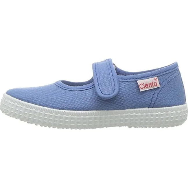 Girls Canvas Velcro Strap Shoes - Pink or Blue